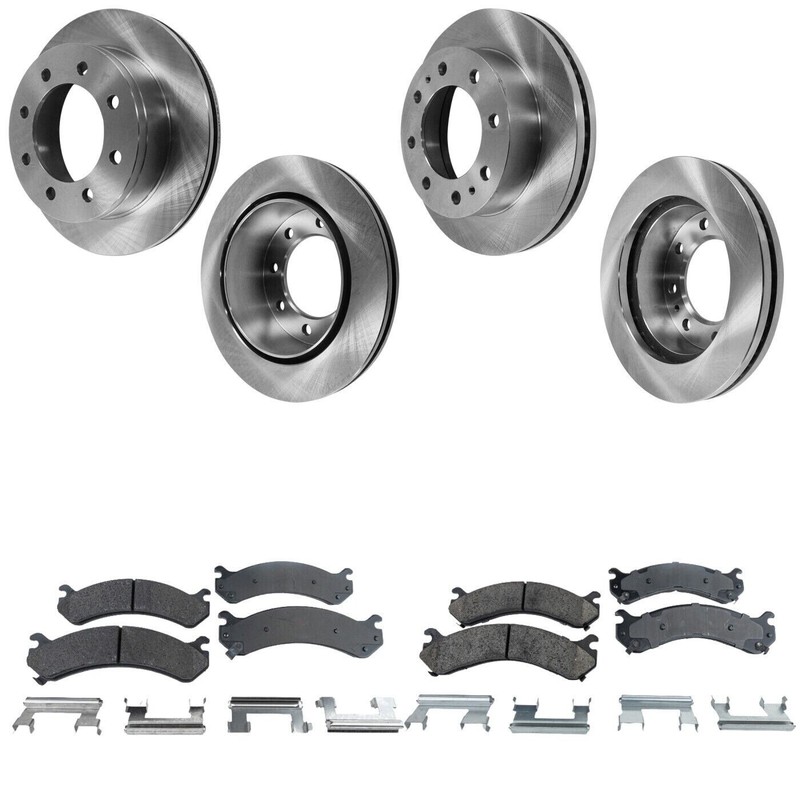 Front Rear Rotor Ceramic Brake Pad for Chevrolet GMC Express Savana 2500 3500 gallery