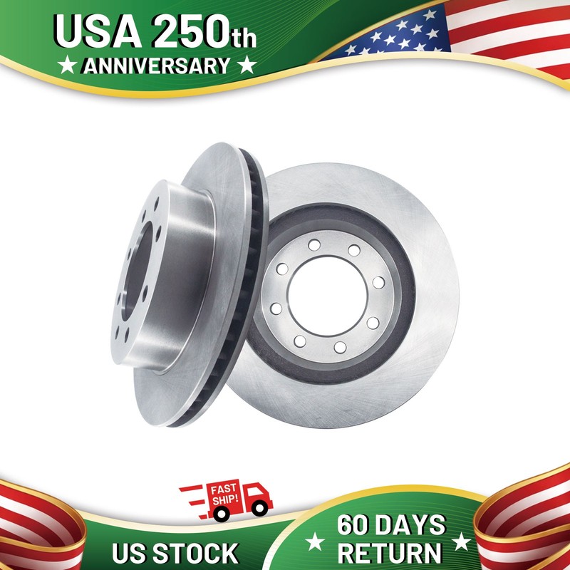 Front Premium Replacement Brake Rotors for Dodge Ram 2500 2003 – 2008
