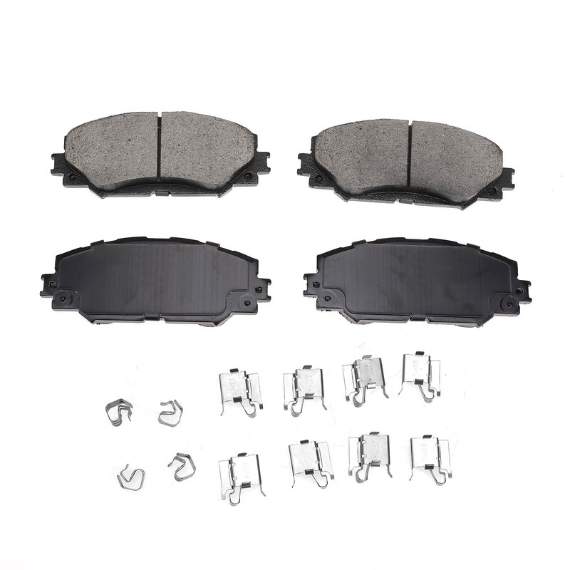 Front Disc Rotor & Ceramic Brake Pad for Lexus HS250h 10-12 Scion xB Toyota RAV4 gallery