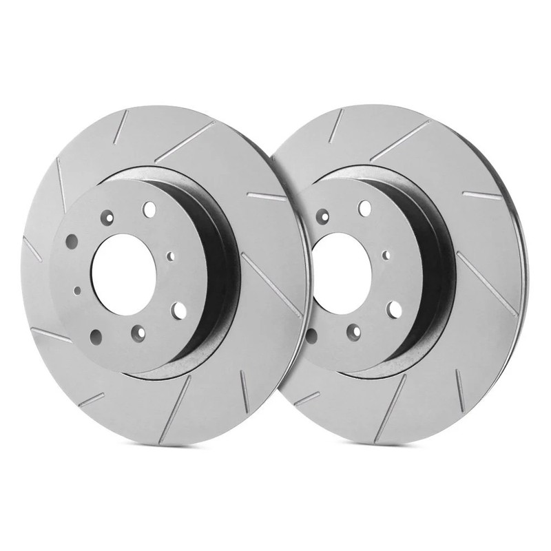 For Ford Explorer 91-92 SP Performance T54-73 Slotted 1-Piece Front Brake Rotors
