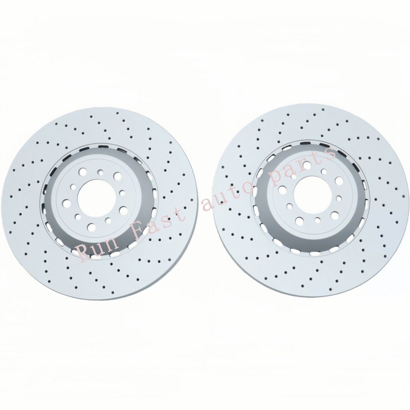 Set of 4 For BMW F10 F12 M5 M6 Front & Rear Vented & Drilled Disc Brake Rotors gallery