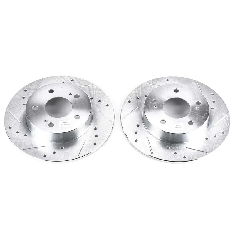 PowerStop Disc Brake Rotor Set – Fits Infiniti I30 1996-2001, Infiniti I35 2002-