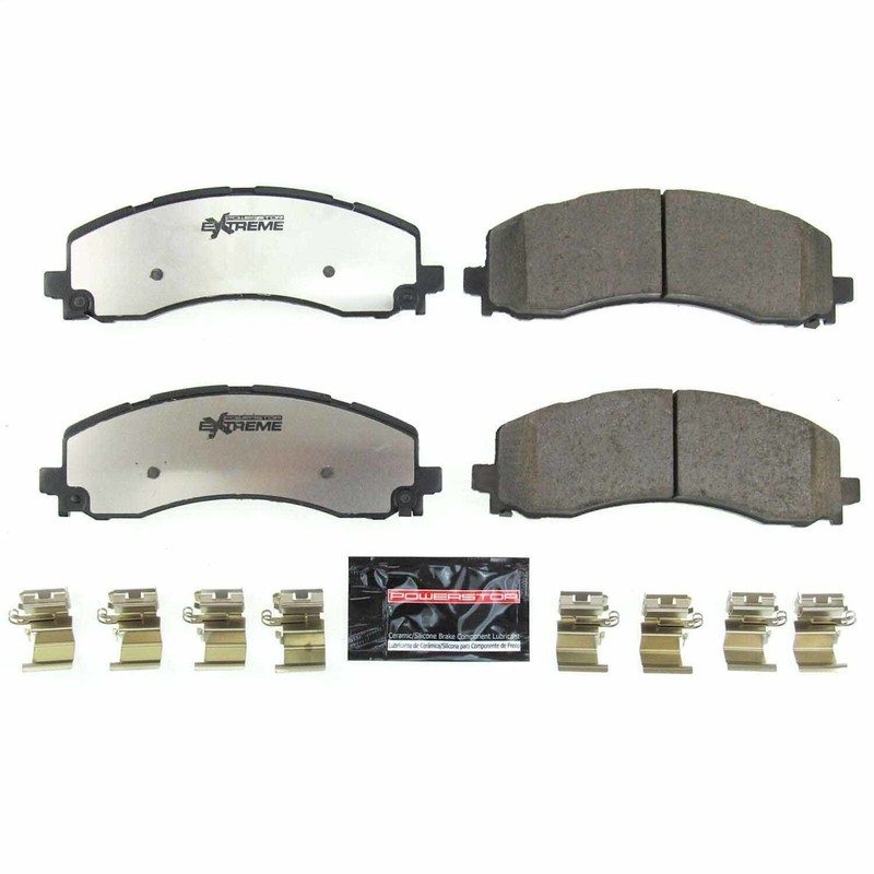 Z36-2225 Powerstop 2-Wheel Set Brake Pad Sets Rear for Ram 2500 3500 2019-2022 gallery