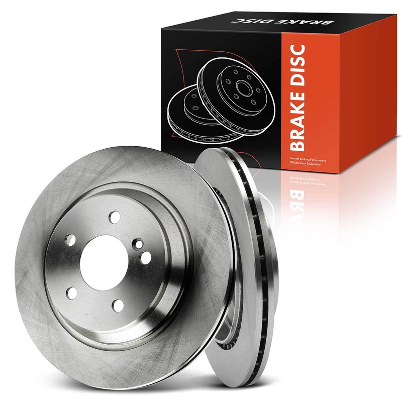 Rear Disc Brake Rotor for Mercedes-Benz C215 CL500 W220 W221 S430 S500 2000-2006