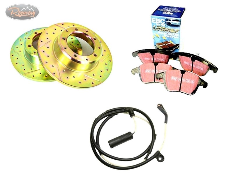 DISCOVERY 3 TDV6 REAR PERFORMANCE DISCS , PAD AND SENSOR SET PBRDK01