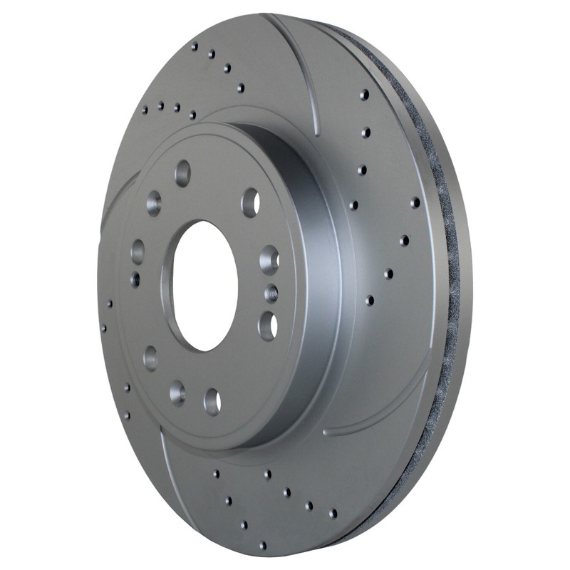 Bison Performance Set Front Drill Coat 330mm Brake Rotors for Cadillac Chevy GMC gallery