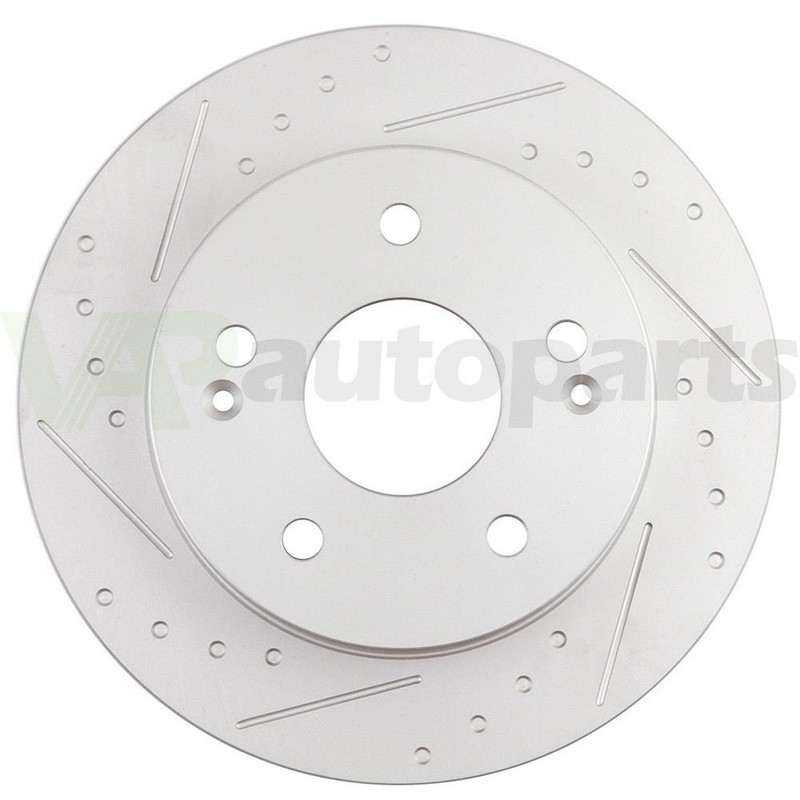 Brake Pads And Rotors Front Rear Fits Acura ILX Honda Civic 2.4L 2013-15 Drilled gallery