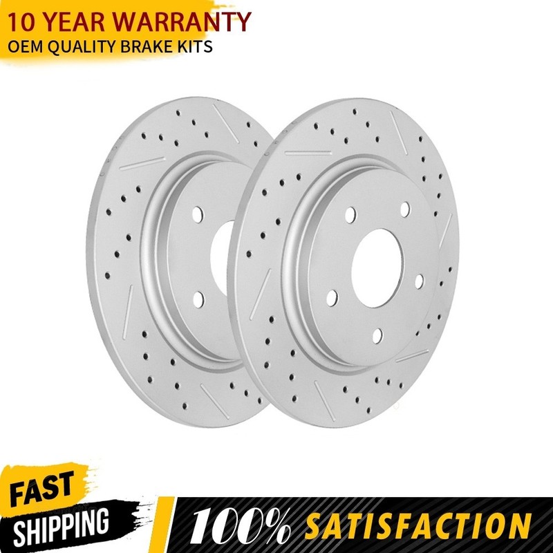 Rear Brake Rotors Kit for Ram C/V VW Routan Town & Country Grand Caravan Journey