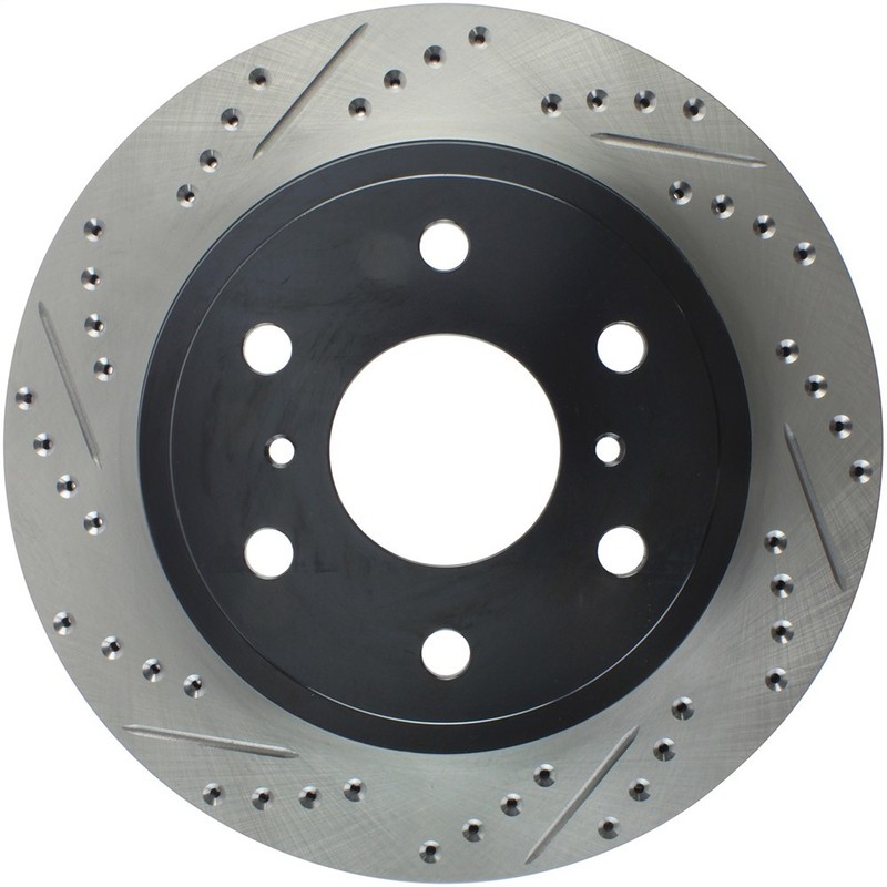 StopTech 127.66065R Rear Right Drilled Disc Brake Rotor for 07-20 Escalade Tahoe