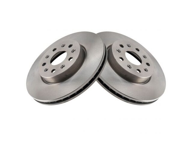 TRQ 71HH58K Front Brake Rotor Set Fits 2020-2023 Cadillac CT5