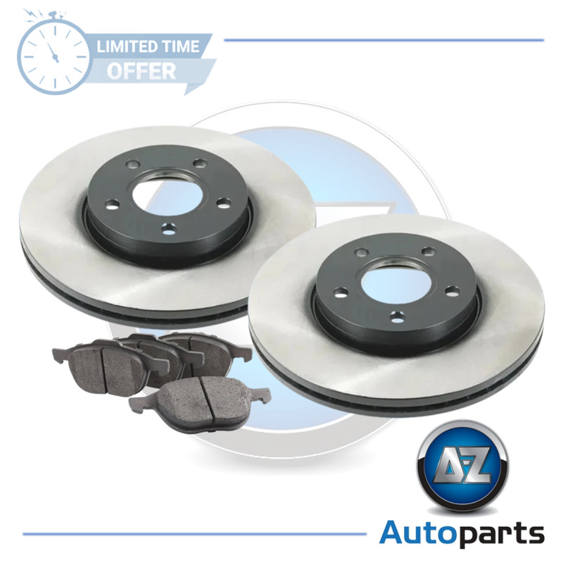 For Ford – Focus MK2 1.6D 2004-2012 Front 278mm Vented Brake Discs and Pads