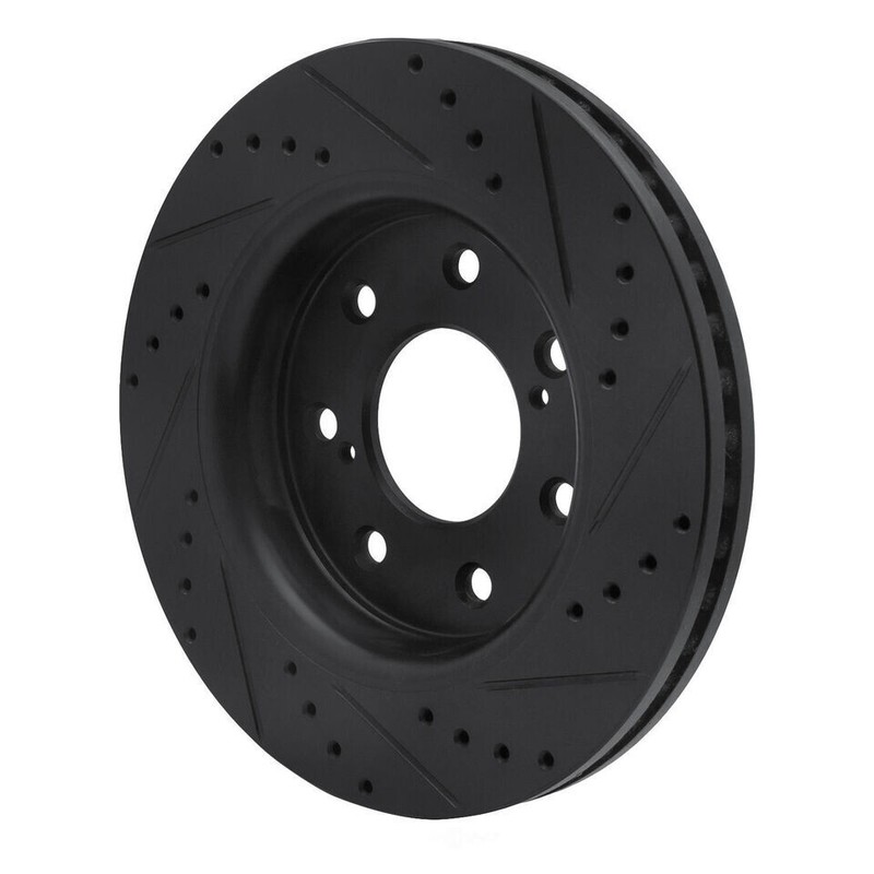 Dynamic Friction Drilled,Slotted Rotor L4WD DFC 633-54219R 10-14 Ford F-150 gallery