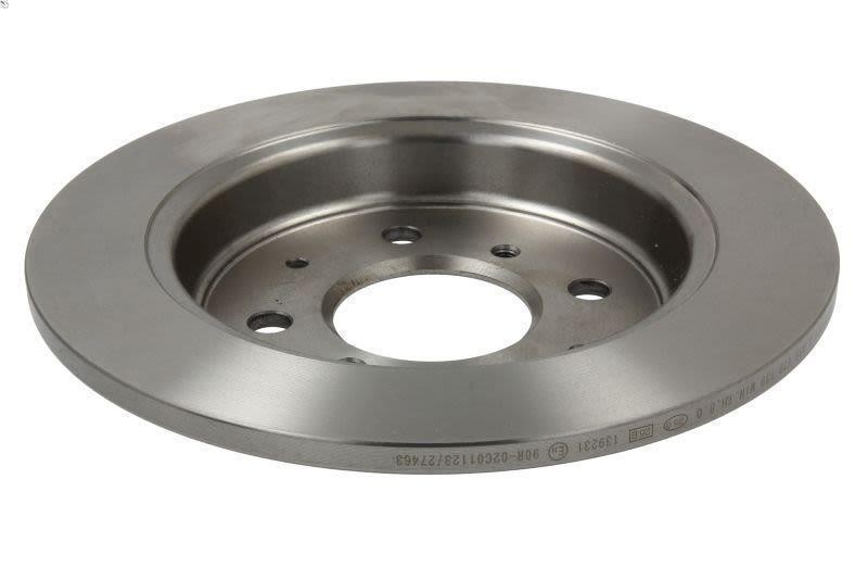1X Brake disc for BOSCH 0 986 479 739 CITY V Saloon (GM2, GM3) 1.3 2008-2013