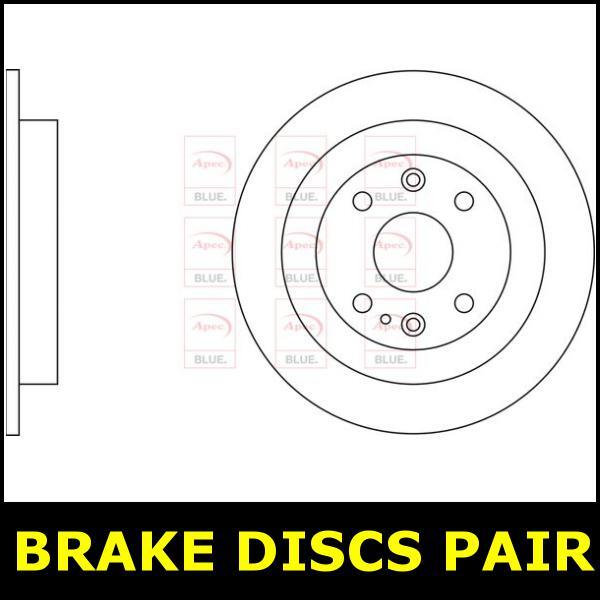 Brake Discs Pair Rear FOR MAZDA MX-5 NA 1.8 93->98 Petrol Blue gallery