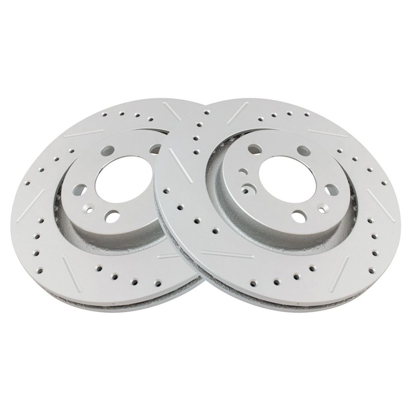 TRQ Performance Brake Pad & Rotor Kit Fits Volkswagen gallery