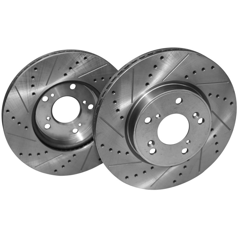 2pcs Front Drilled Brake Rotors for Honda Accord 2013 2016-2017 HR-V 2016-2022 gallery