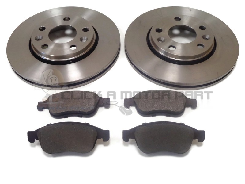 Renault Megane Mk4 1.2 1.3 1.5 DCi 17-20 Front 2 Brake Discs And Pads (280mm)