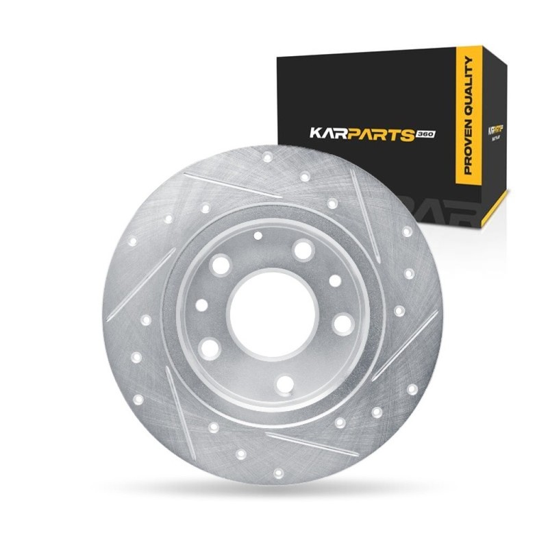 For Mazda CX-3/CX-30 2019-2025 Brake Rotor Rear, Driver Side | Cast Iron | Solid