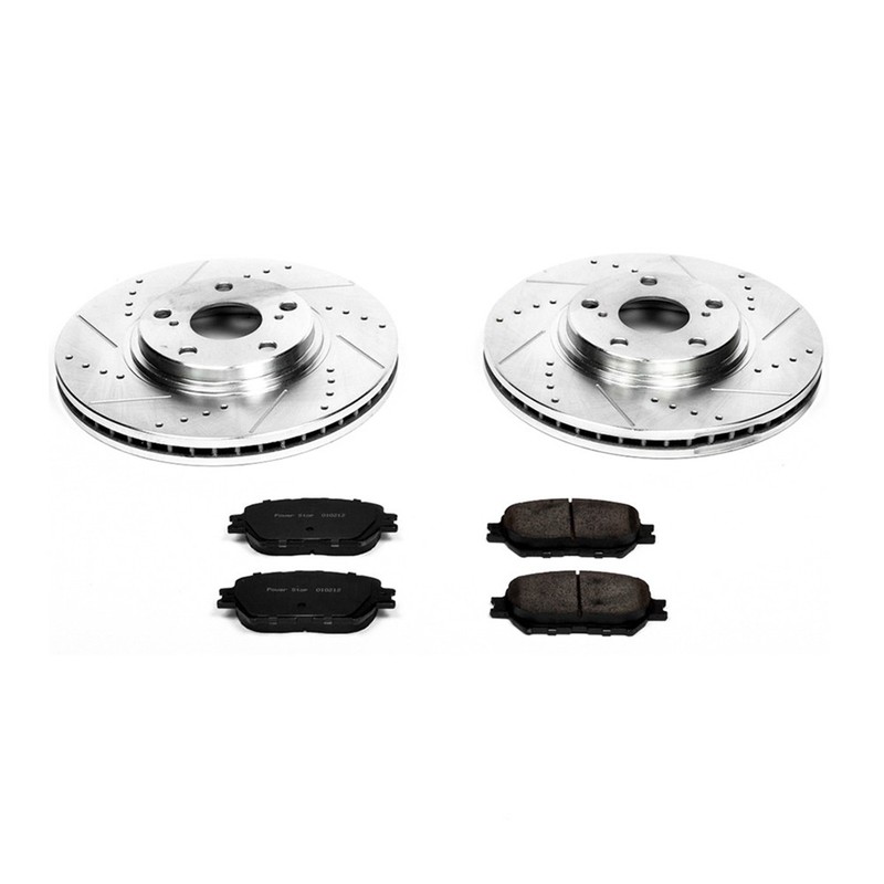 Power Stop Performance Disc Brake Pad and Rotor Kit K1143 DAC