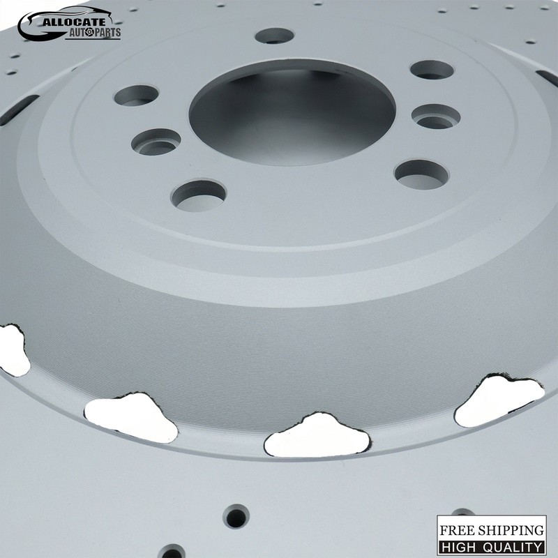For BMW F10 F12 F13 M5 M6 Pack of 2 Rear Vented & Drilled Disc Brake Rotors gallery