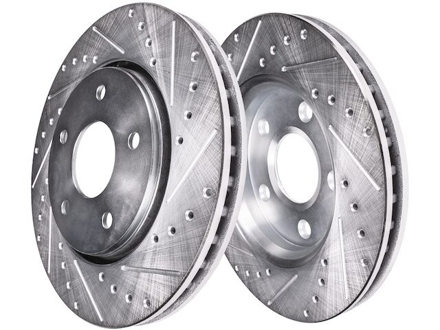 Front Brake Rotor Set fits Chrysler PT Cruiser 2003-2009 Turbocharged 85RFDW