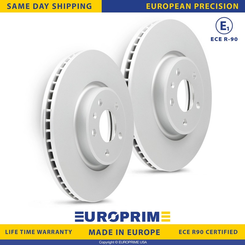 12.6 in Front Brake Rotors for 12-16 Audi A4 A4 Quattro A5 12-17 Audi A5 Quattro