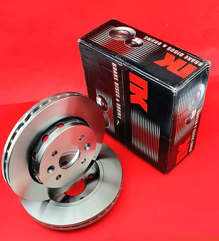 2X NK 203405 Brake Discs Set Ø 254Mm Front For HYUNDAI H-1 (A1)