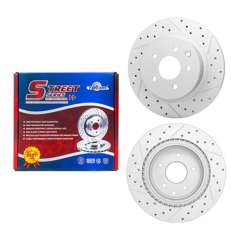 For 2010 2011 2012 2013 2014 - 2017 Nissan Maxima Rear Brake Rotors+Brake Pads gallery