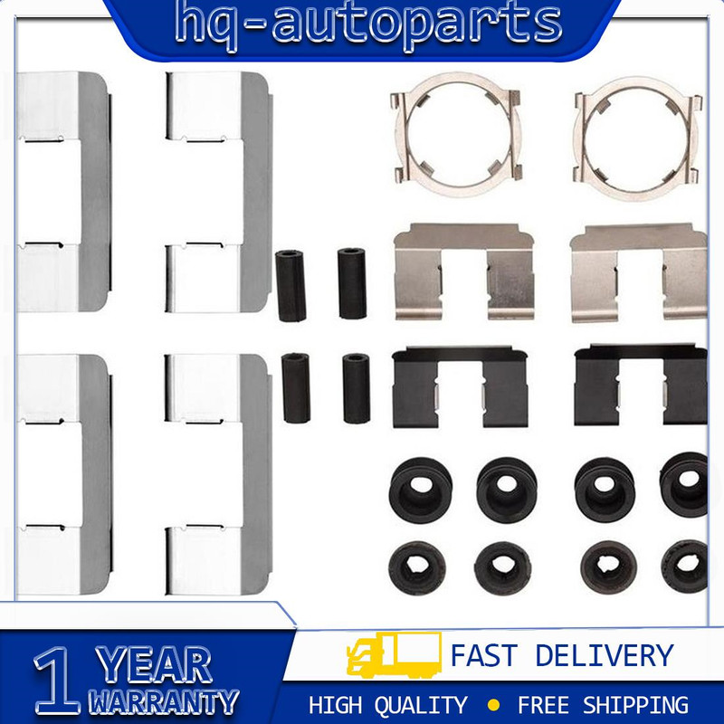 Front Rear Brake Hardware Kit For Buick Reatta 1991 1990 1989 1988