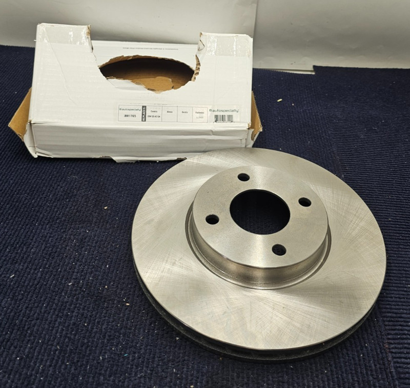POWERSTOP JBR1765 Autospecialty Front Disc Brake Rotor Fits 2020-25 Nissan Versa