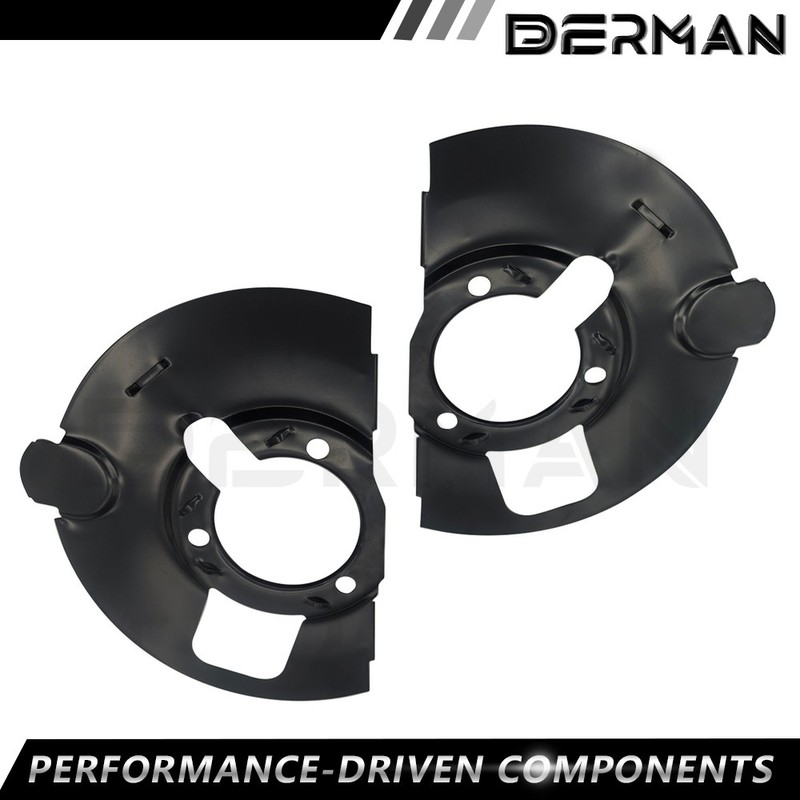 Front Side Brake Dust Shield 2x For 2014-2020 Chevy Suburban Tahoe GMC Yukon XL