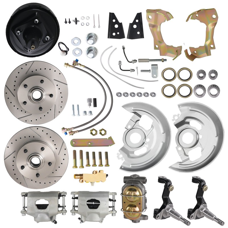 Front Disc Brake Conversion Kit For Pontiac Tempest Lemans GTO 1964-1972 A-BODY gallery