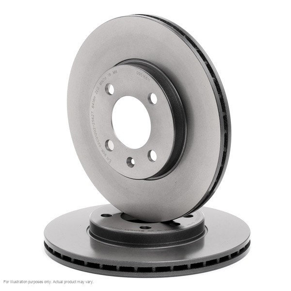 2X APEC Front Brake Discs for VW POLO Estate 1997-2001 256mm Vented SDK6036 gallery