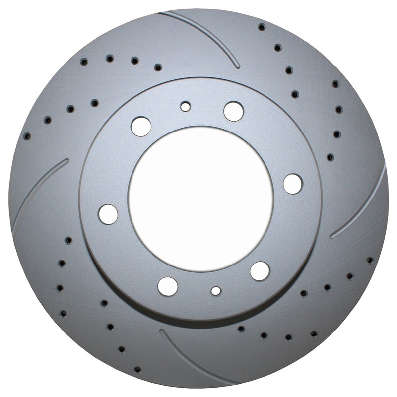 Bison Performance Front Coated Drilled 319mm Brake Disc for 4Runner FJ Cruiser