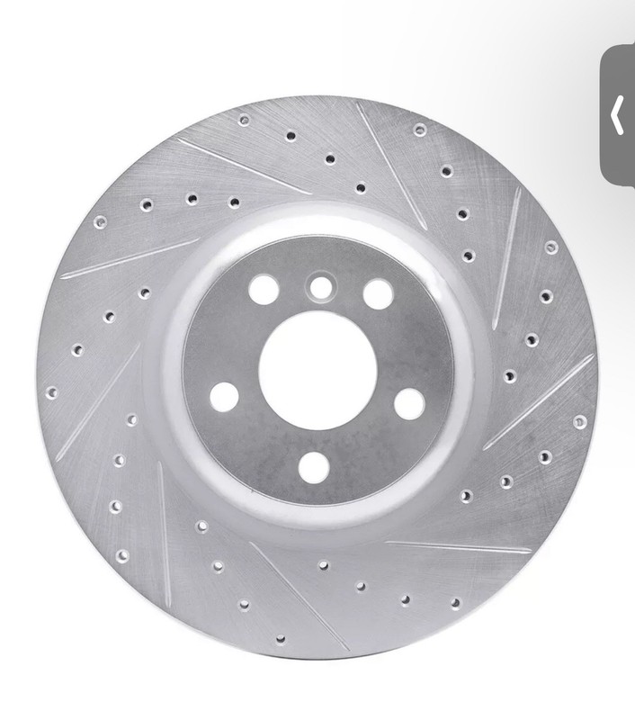 Disc Brake Rotor fits 2016-2020 BMW 740i xDrive 750i,750i xDrive 740e xDrive DF