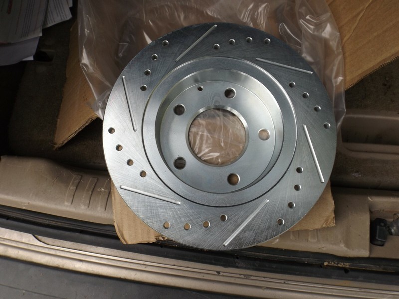 Maxda 626 Probe Protégé Front & Rear Drilled & Slotted w/Pads 93-03 gallery