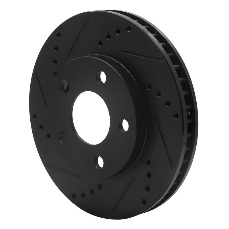 For Buick Regal 1997-2004 Rotor Set | Drilled And Slotted Rotor Style | Black gallery