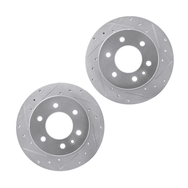 For Volkswagen Crafter 2016 2017 Rotors | Silver | Drilled And Slotted Rotor gallery