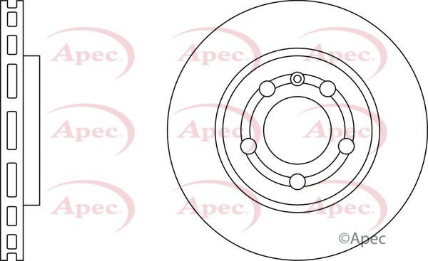 2x Apec Red Rear Brake Discs 256mm Fits Audi Seat Skoda Vw A3 Bora Golf Tt