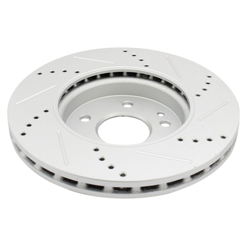 TRQ Performance Front Brake Pad & Rotor Kit Performance Fits Mercedes-Benz gallery