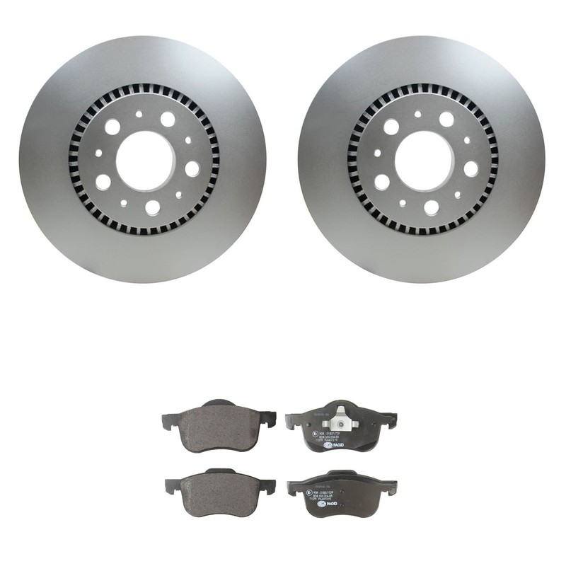 Hella Disc Brake Rotor Kit For Volvo S80