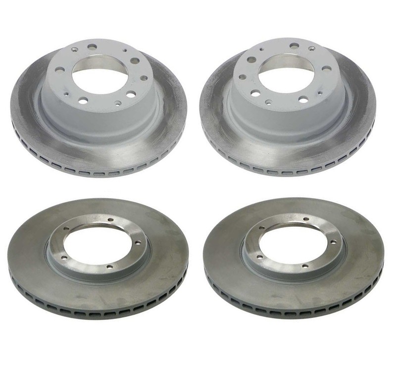 Sebro Front and Rear Vented Disc Brake Rotors Kit For Porsche 911 1969-1983