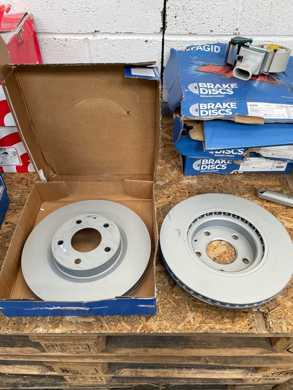 FRONT BRAKE DISCS X2 295mm FITS MAZDA 3 CX-3 B45G33251A ATE 24.0125-0208.1 gallery