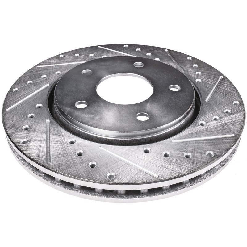 300mm Front DRILLED & SLOTTED Brake Rotors for Ford Fusion / Lincoln MKZ Hybrid gallery