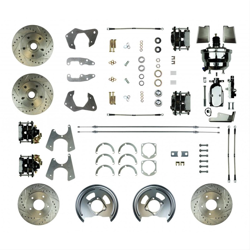 Right Stuff Detailing 4-Wheel Disc Brake Conversion Best of Show Kit FSC654DCCSX
