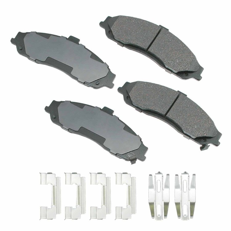 Akebono OEM Rear Ceramic Brake Pads Kit For 1997-2013 Chevy Corvette 9 Yr Warr.