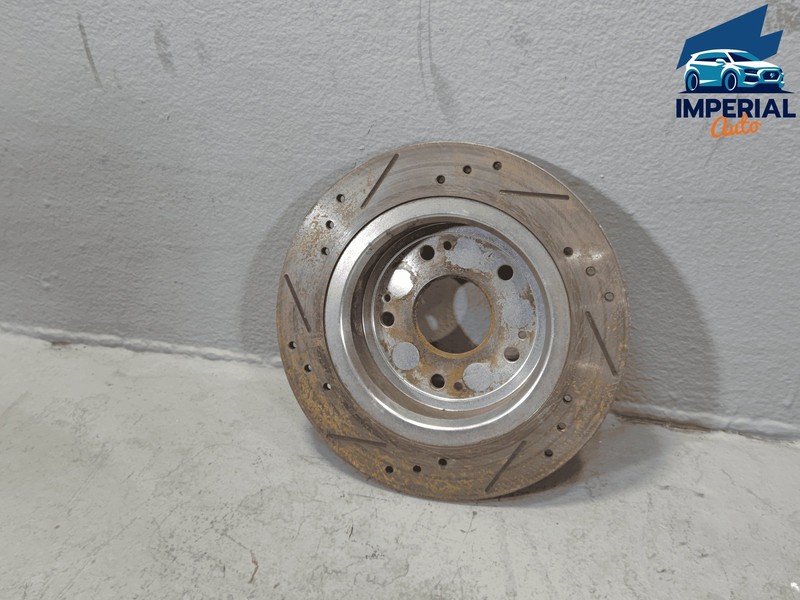 Honda Accord Rear Passenger Side Brake Disc Rotor Drilled & Slotted OEM 2018-25 gallery