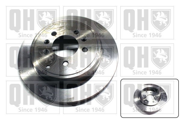2x Brake Discs Pair Solid fits PEUGEOT 607 2.2D Rear 00 to 04 290mm Set QH New gallery