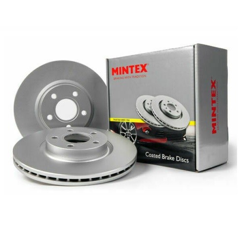 Front Brake Discs Set L/R Fits VAUXHALL Mintex MDC1821C
