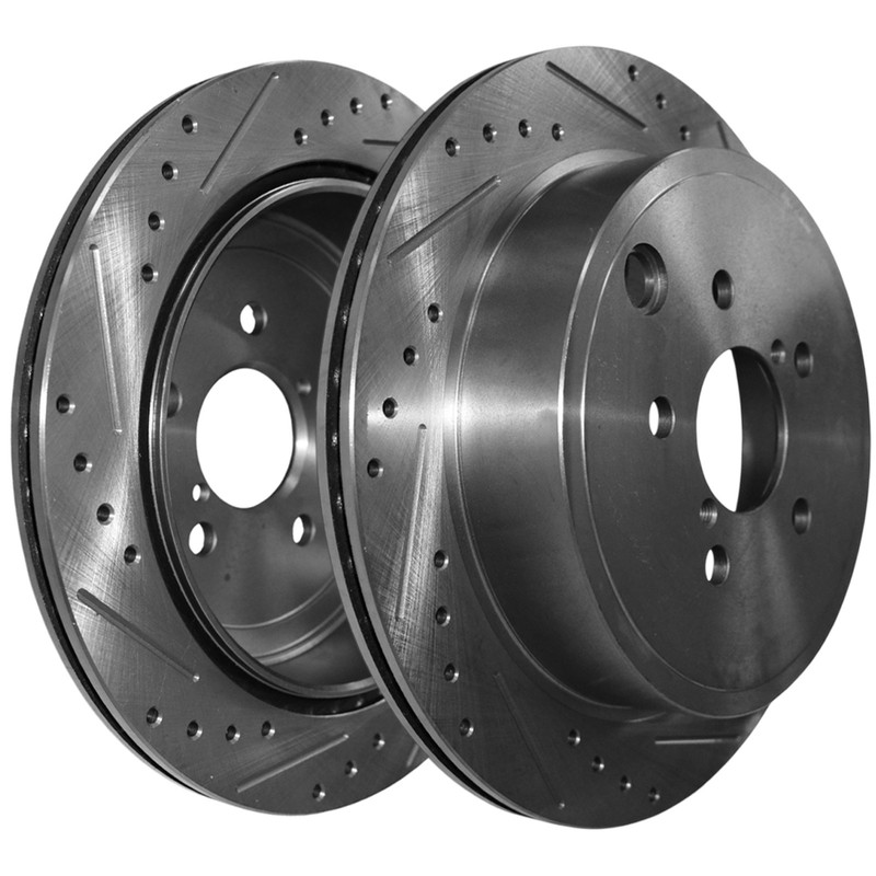 Rear Drilled Brake Rotor Brake Pad for Mini Cooper 2015-2019 L3 1.5L L4 2.0L NEW gallery